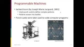 History of Computing Lecture