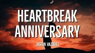 Heartbreak Anniversary - Giveon cover by Justin Vazquez (Lyrics)