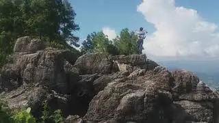 View from Bandipur Rock Garden - Bandipur Tanahun
