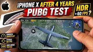 Apple iPhone X BGMI or PUBG Test in 2022 | Apple A11 Bionic is crazy 🤯🔥
