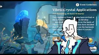 trying out Neuvillette in the event | Vibro-Crystal Applications | Genshin Impact