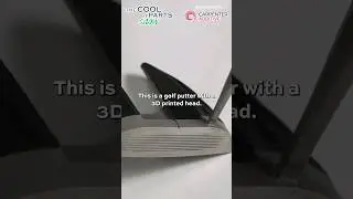 3D Printed Putter Customized to the Golfer 