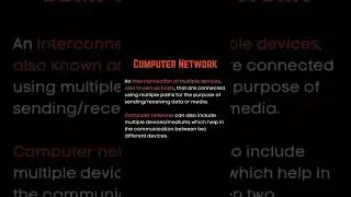 computer networking 