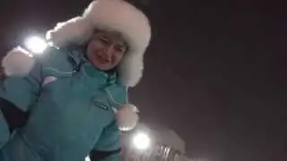 Как сибирячки проводят выходные зимой