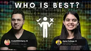 Who is Best ?  codewithharry  VS  apna collage  JAVA Playlist! | Course Review