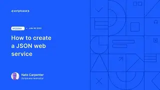 Scriptcase - How to create a JSON web service 2/2