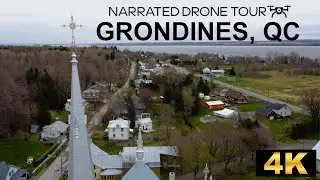 Stunning 4K Drone Tour Over Grondines, Québec 🏞️ | Discover Québec’s Hidden Gem from Above!