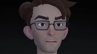 Head Modeling For Animation | Concept Generated by AI | Model for SketchFab
