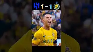 Al Nassr vs Al Hilal [ 1-1 ]😢🔥 - Penalty Shootout | King Cup Of Champions #shorts #football #youtube