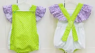 How to sew  Baby Romper