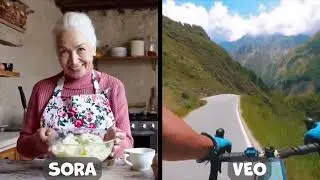OpenAI SORA vs Google DeepMind VEO: The Future of AI Video Generation | Side-by-Side Comparison