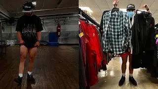 GYM VLOG: GROWING TREE TRUNKS + SHOPPING FOR PUMP COVERS