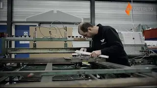 Het binnenwerk van een ALN wandrooster