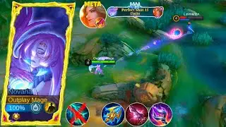 NOVARIA VS META LANCELOT JUNGLER AGGRESSIVE! BEST BUILD & EMBLEM 2025 FOR NOVARIA | MOBILE LEGENDS