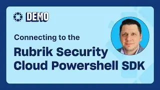 Installing and Connecting to the Rubrik Security Cloud PowerShell SDK