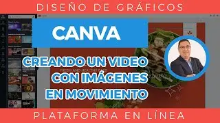 Canva - Video with moving images