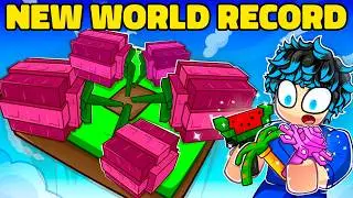 I Broke World Records with New SPRINKLERS on Grow a Garden (They're Overpowered)