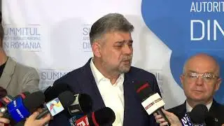10/28/24: Declarații de presă susținute de premierul Marcel Ciolacu