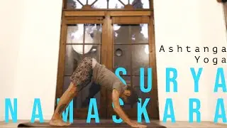 Sun Salutations learning to float - Beginners Ashtanga