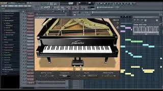 FL studio song - Pianissimo, Virtual guitarist electric edition, EZdrummer