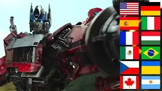 Rise of the Beasts "Optimus Prime's voice" in Different Languages | Transformers (2023)