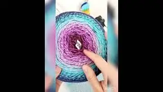#жилетспицами из пряжи #yarnart  flowers