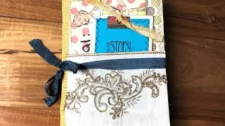 SOLD. Feminine Retro Inspired Junk Journal