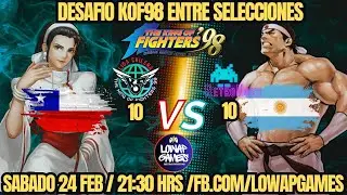 DESAFIÓ KOF 98 - SELECCIÓN ARGENTINA VS SELECCIÓN CHILENA