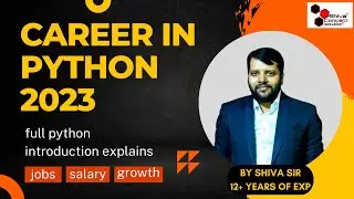 CAREER IN PYTHON 2023 | FULL DETAIL INTRODUCTION OF PYTHON |SALARY IN PYTHON | JOB IN PYTHON