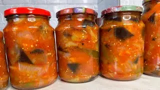 ЗИМОЙ ПАЛЬЧИКИ ОБЛИЖЕШЬ!!!Самые Вкусные Баклажаны на зиму!