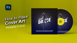 How to make cover art | Very Simple And Easy Photoshop Tutorial For Beginners.