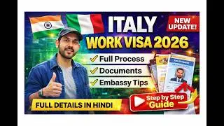 Italy Visa 2026 Big News 🇮🇹 | Seasonal & Non-Seasonal Jobs | Decreto Flussi Update