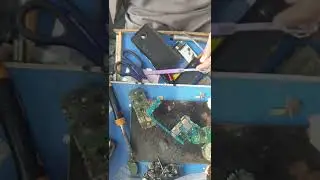 Samsung replace charging port without damage any print and resistors