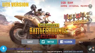 Install PUBG Mobile Lite For Budget Phones With Less RAM