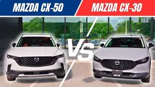 2025 Mazda CX-50 vs. CX-30 – Which SUV is Right for You?