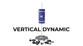 Aqquatix - Vertical Dynamic,  esercizi con elastici per gambe e cintura