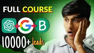 How To Generate Unlimited Leads From Chat Gpt + Google + Brevo | Brevo Email Marketing