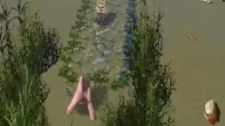 Хата спанчбоба но это анимация