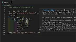 Median Program in Python || Calculate the Median of a list in Python