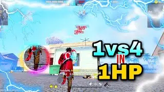 BIGGEST WORLD 🌍 RECORD 1VS4 CLUTCH IN 1 HP 🤯 IMPOSSIBLE 🎯 