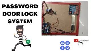 PASSWORD DOOR LOCK SYSTEM #arduinoproject  #arduino #electronic