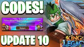 *🦖UPD 10* NEW ALL WORKING CODES KING LEGACY FOR UPDATE10! ROBLOX KING LEGACY CODES