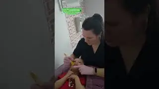 Логопедической массаж языка 🤗 Мила умничка выполняет всё правильно даже если ей сложно 👏🙏♥️ #shorts