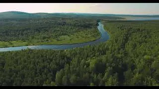 Урал с дрона. Каменные палатки в Палкино. 4к