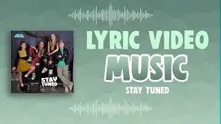 STAY TUNED - MUSIC 🎸 (OFFICIAL LYRIC VIDEO) | JUNIOR SONGFESTIVAL 2024 🇳🇱