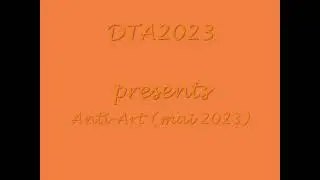 #Anti-Art - #Лекция #2 (май 2023)