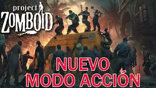 Crea un partida en MODO ACCIÓN para Project Zomboid