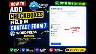 How to add checkboxes field in contact form 7 in wordpress website