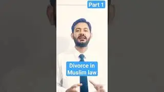 Divorce under muslim law #lawyer #divorcelaw #matrimoniallaw #marriagelaw #law