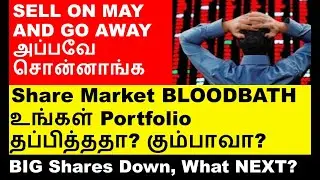 உங்கள் Portfolio தப்பித்ததா? கும்பாவா? bloodbath in share market | IKIO share analysis | IRFC share